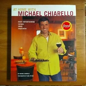 Food Network At Home with Michael Chiarello Cookbook Hardcover